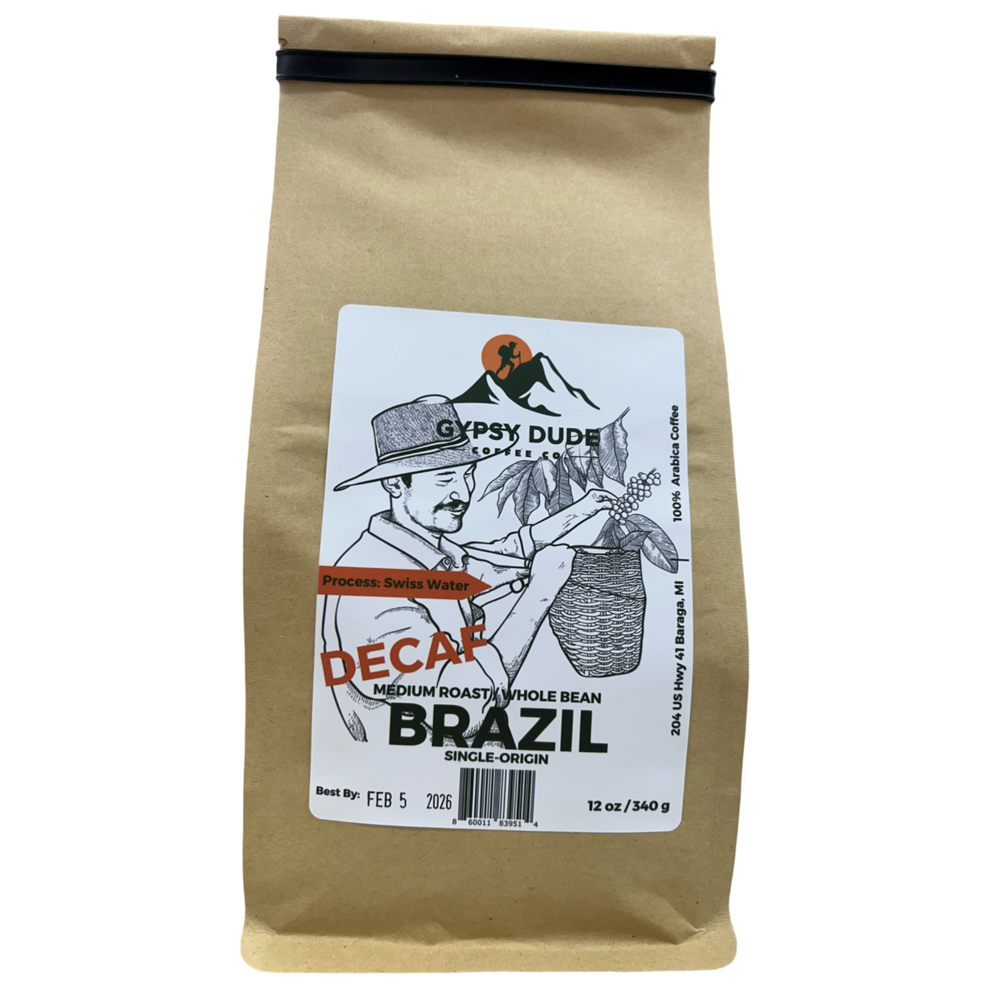 BRAZILIAN-DECAF – GYPSY DUDE COFFEE CO.